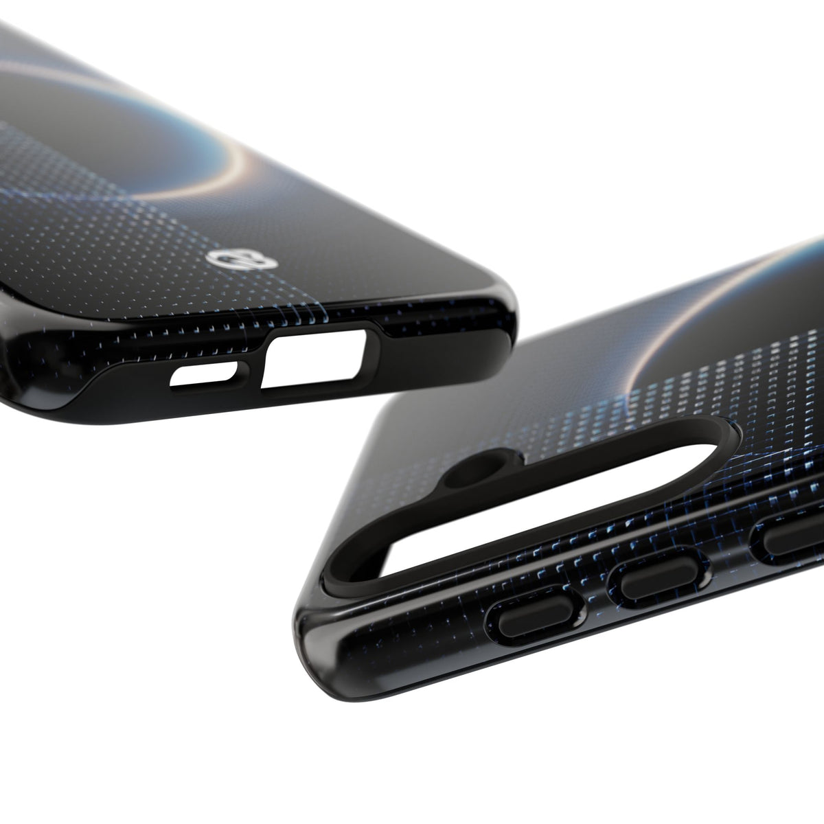 Luminous Meridian · Tough Phone Case for Samsung · Black