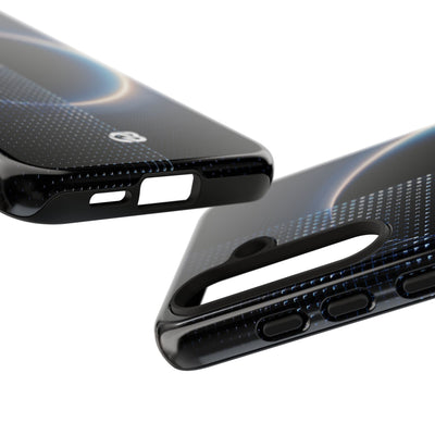 Luminous Meridian · Tough Phone Case for Samsung · Black