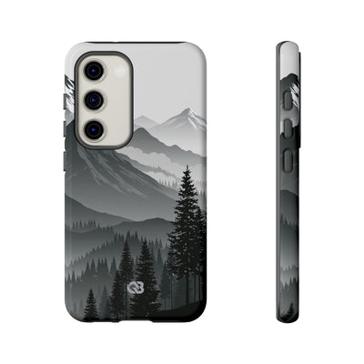Grey Tough Phone Case for Samsung - Granite Ridge Mist