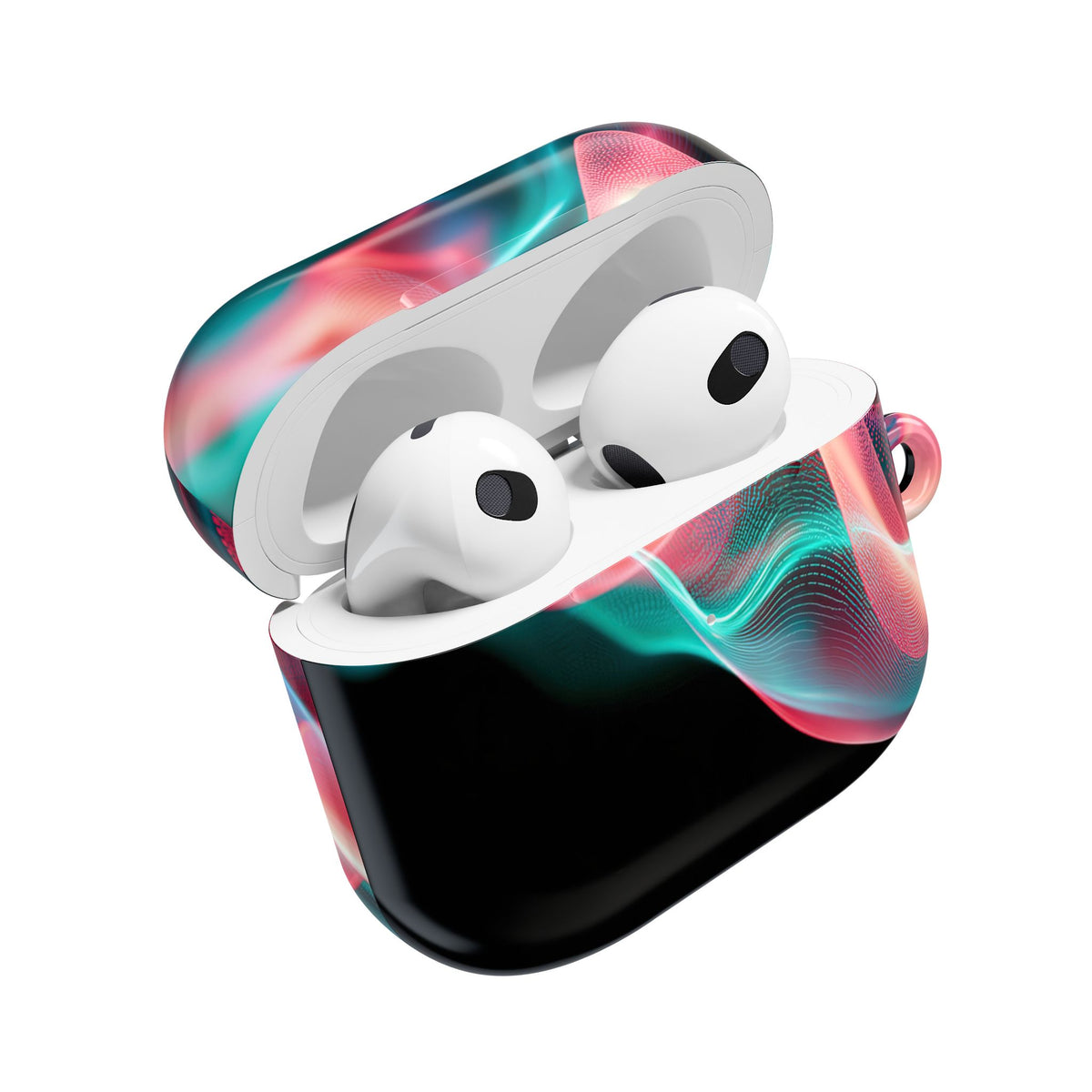 Digital Frequency · Hard Case for AirPods & AirPods Pro · Black