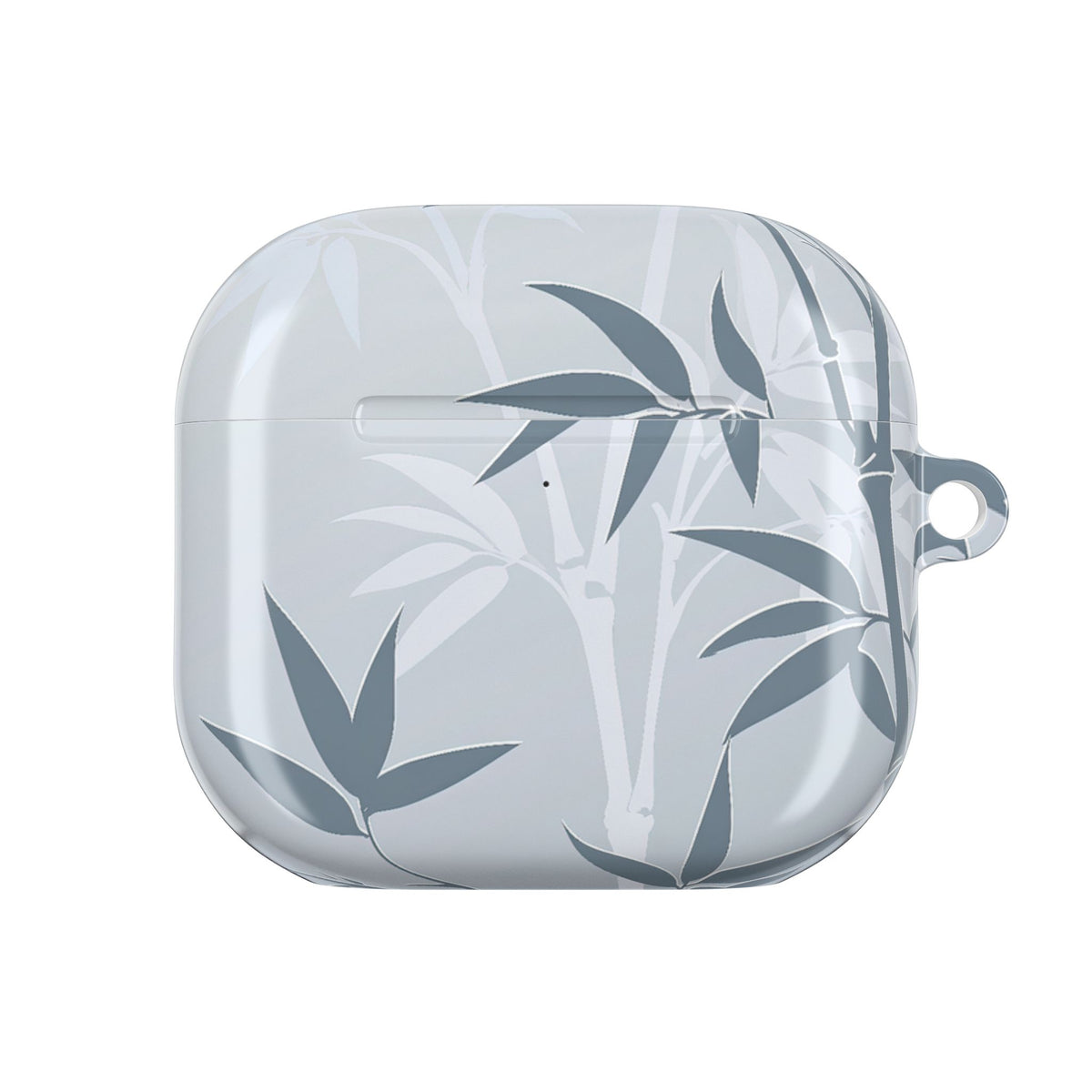 Misty Bamboo Grove · Hard Case for AirPods & AirPods Pro · Blue