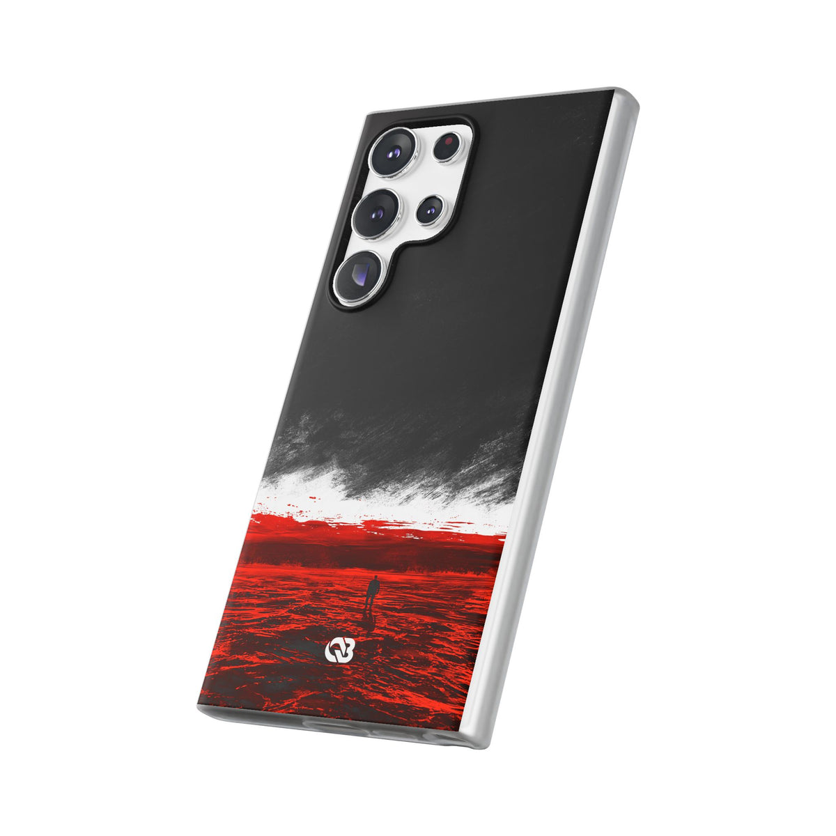 Crimson Horizon · Lite Phone Case for Samsung · Black