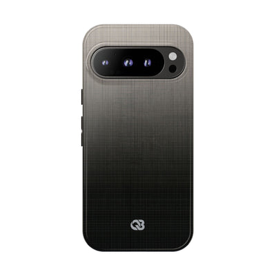 Grey Tough Phone Case for Google Pixel - Faded Sand Mesh