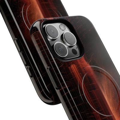 Luminous Monolith · Tough 2.0 Magnetic Phone Case for iPhone · Black