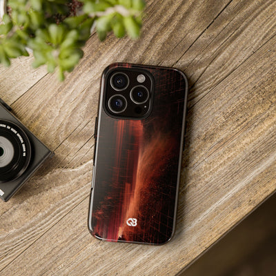 Luminous Monolith · Tough Phone Case for iPhone · Black