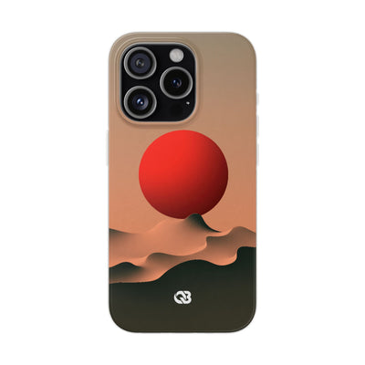 Crimson Sol Ridge · Lite Phone Case for iPhone ·  Red