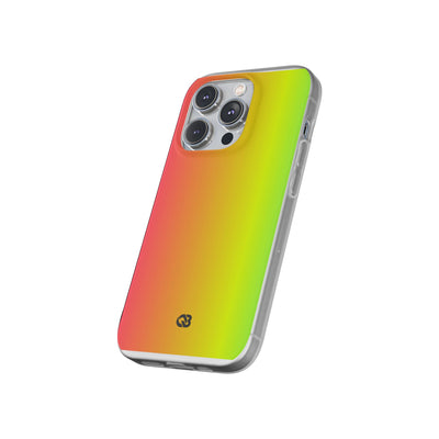 Sunset Acid Glow · Soft Phone Case for iPhone