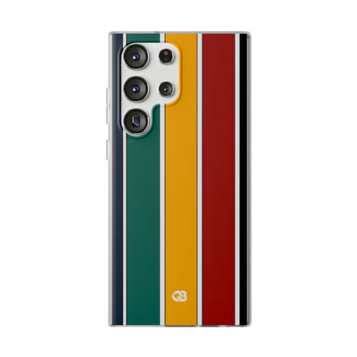 Retro Racing Bars · Soft Phone Case for Samsung