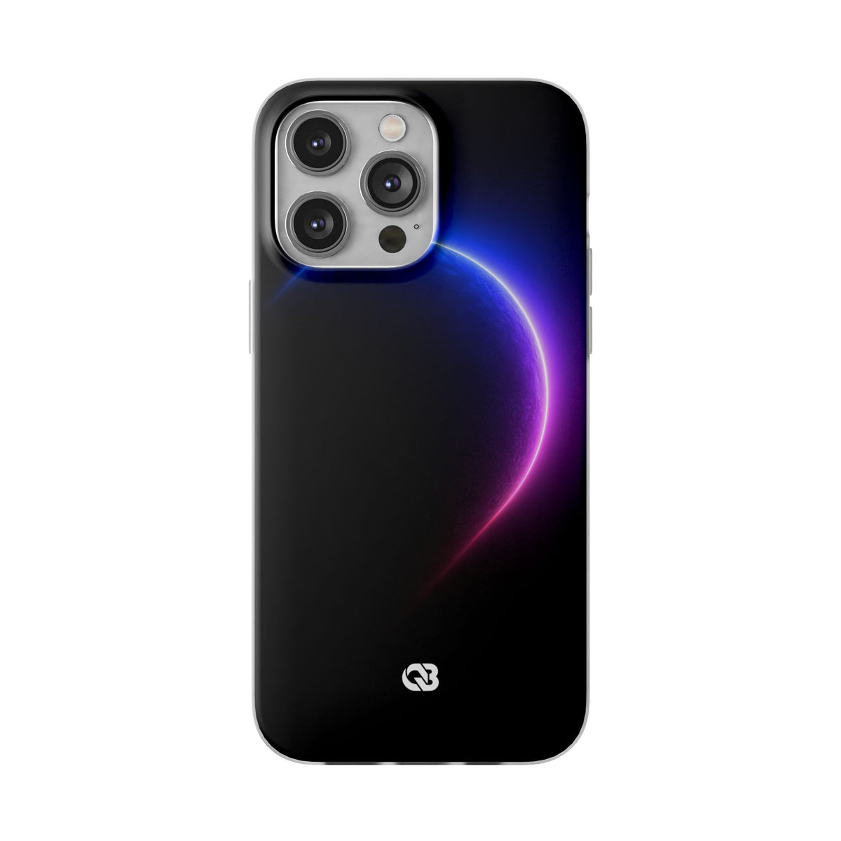 Luminous Eclipse · Lite Phone Case for iPhone ·  Black