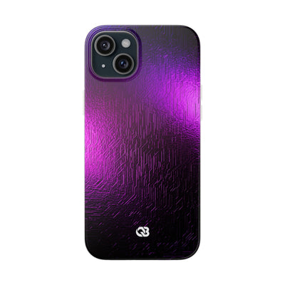 Violet Cyber Circuit · Lite Phone Case for iPhone ·  Purple