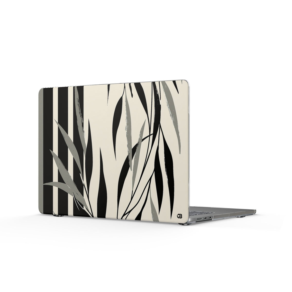 Linear Willow Study · Clear Hard Case for MacBook · Beige