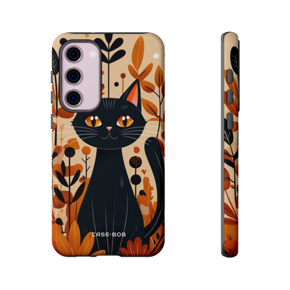 Schwarze Katze Glow Samsung S23 Plus Case - Tough