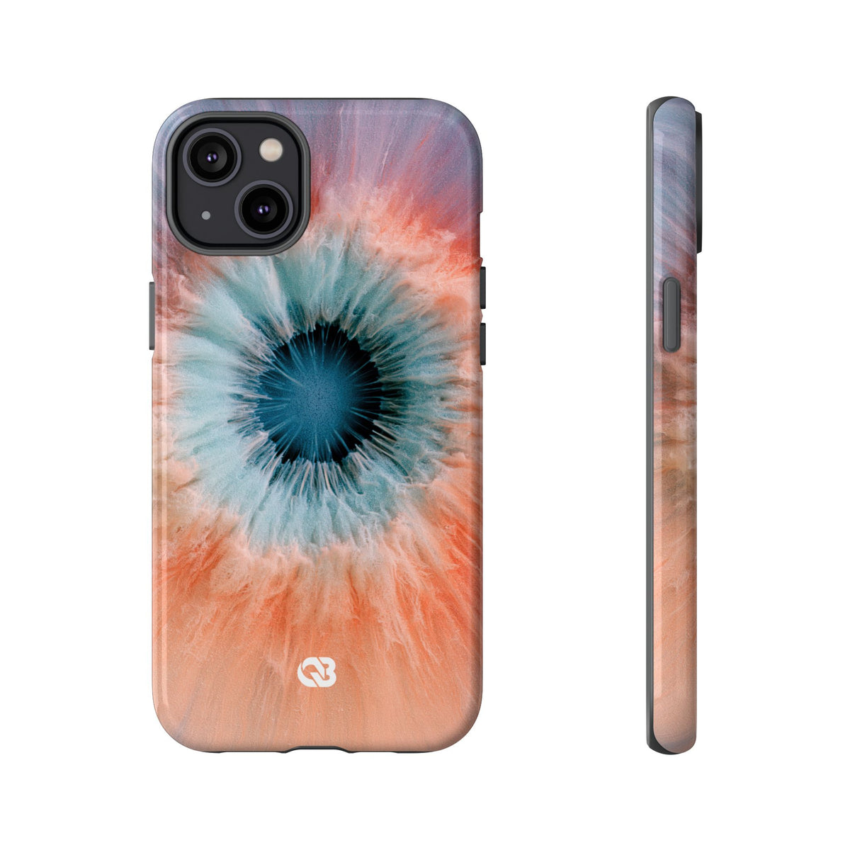 Radiant Aura Core · Tough Phone Case for iPhone · Orange