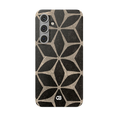 Concrete Mosaic Star · Lite Phone Case for Samsung · Black