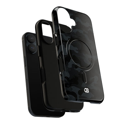 Blackout Urban Camo · Tough 2.0 Magnetic Phone Case for iPhone · Black