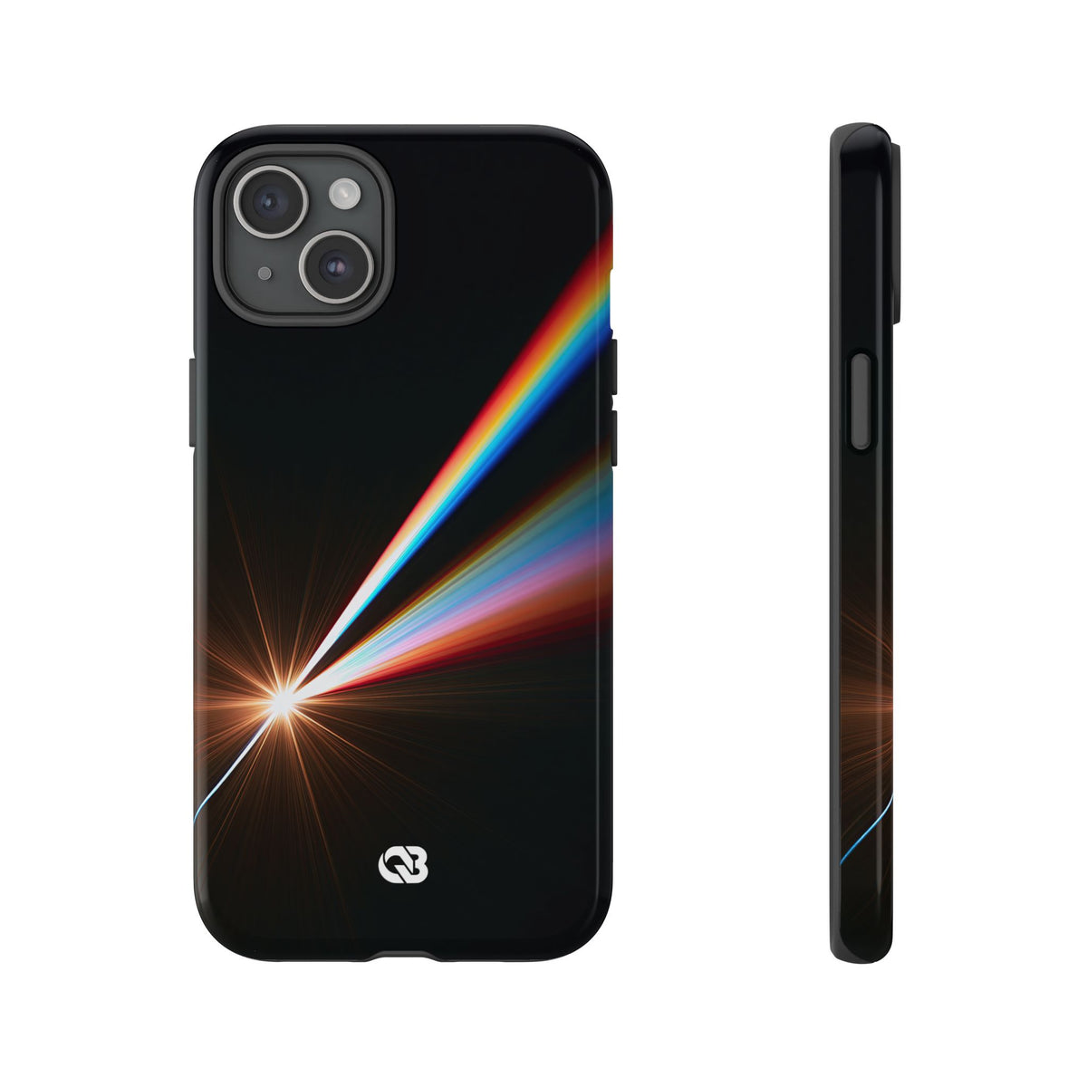 Spectral Refraction · Tough Phone Case for iPhone · Black