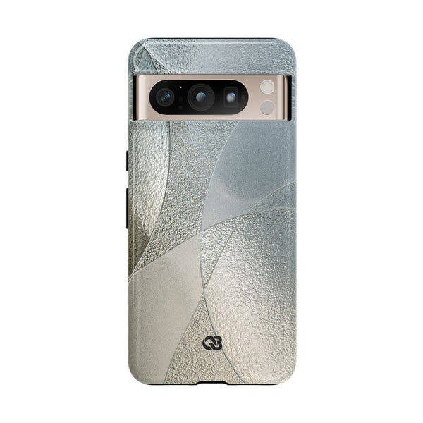 Refracted Arcs · Tough Phone Case for Pixel ·  Silver