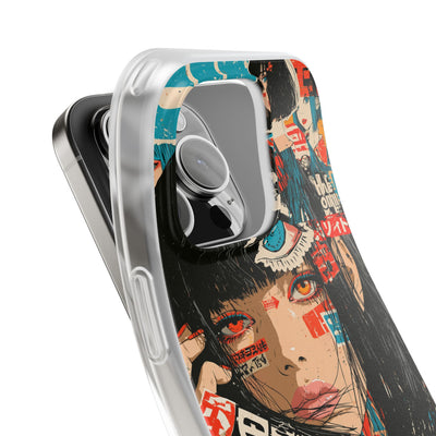 Shibuya Street Collage · Lite Phone Case for iPhone ·  Red