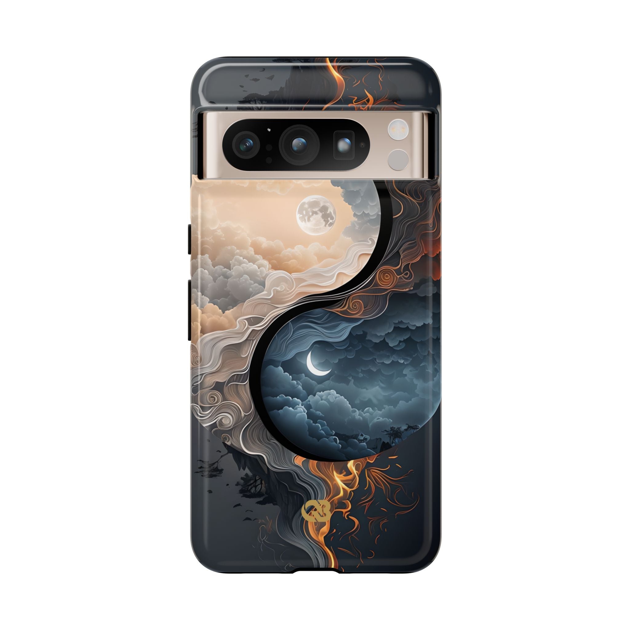 Lunar Fire Balance · Tough Phone Case for Google Pixel