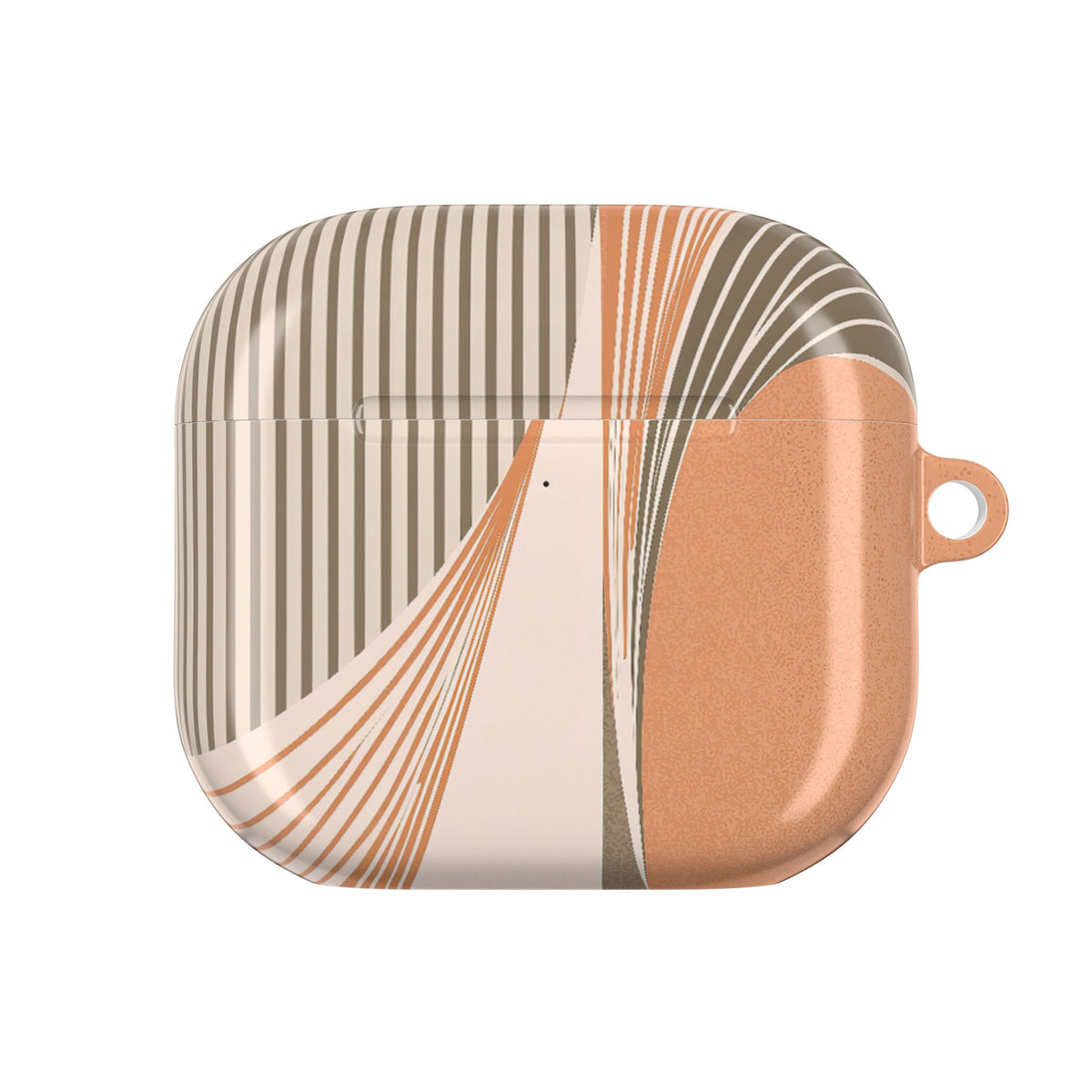 Terracotta Meridian · Hard Case for AirPods & AirPods Pro · Orange