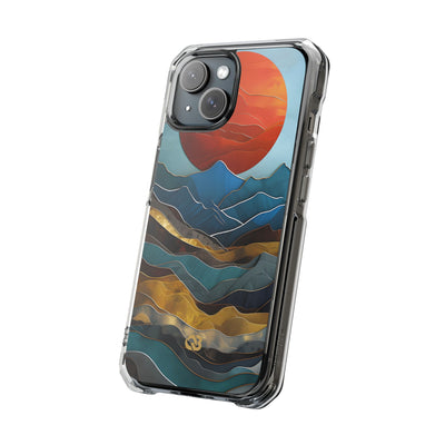 Molten Sun Peaks · Impact Phone Case for iPhone · Magsafe