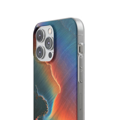 Prismatic Aura Shift · Lite Phone Case for iPhone ·  Blue
