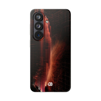 Luminous Monolith · Lite Phone Case for Samsung · Black