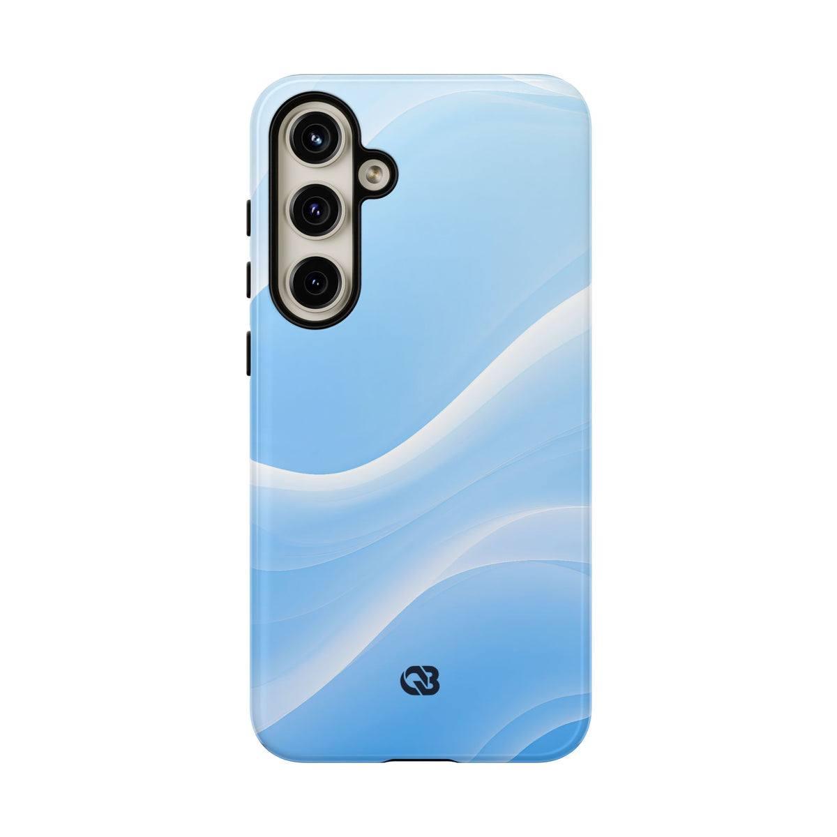 Glacial Contour Flow · Tough Phone Case for Samsung · Blue