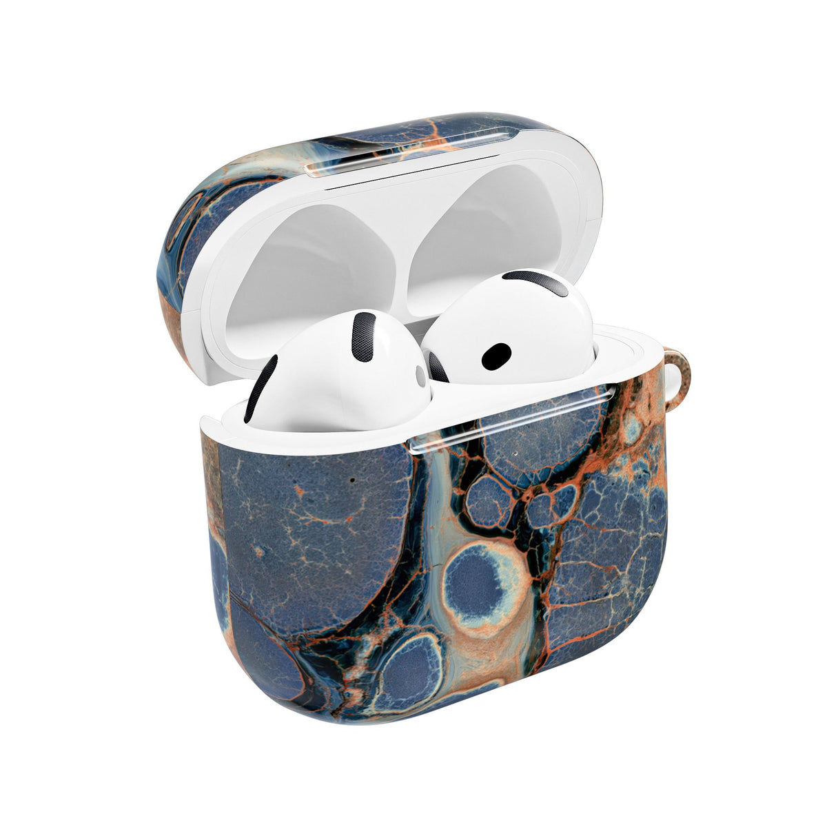 Astral Orb Resonance · Hard Case for AirPods & AirPods Pro · Blue