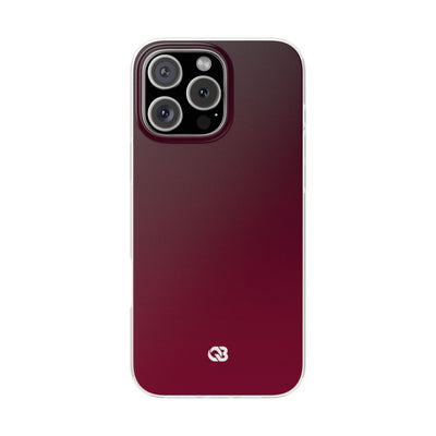 Bordeaux Spectrum · Lite Phone Case for iPhone ·  Red