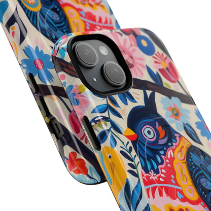 Owl Bloom iPhone 15 Plus Case - Tough+