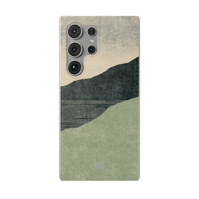Green Lite Phone Case for Samsung - Moss Ridge Grain