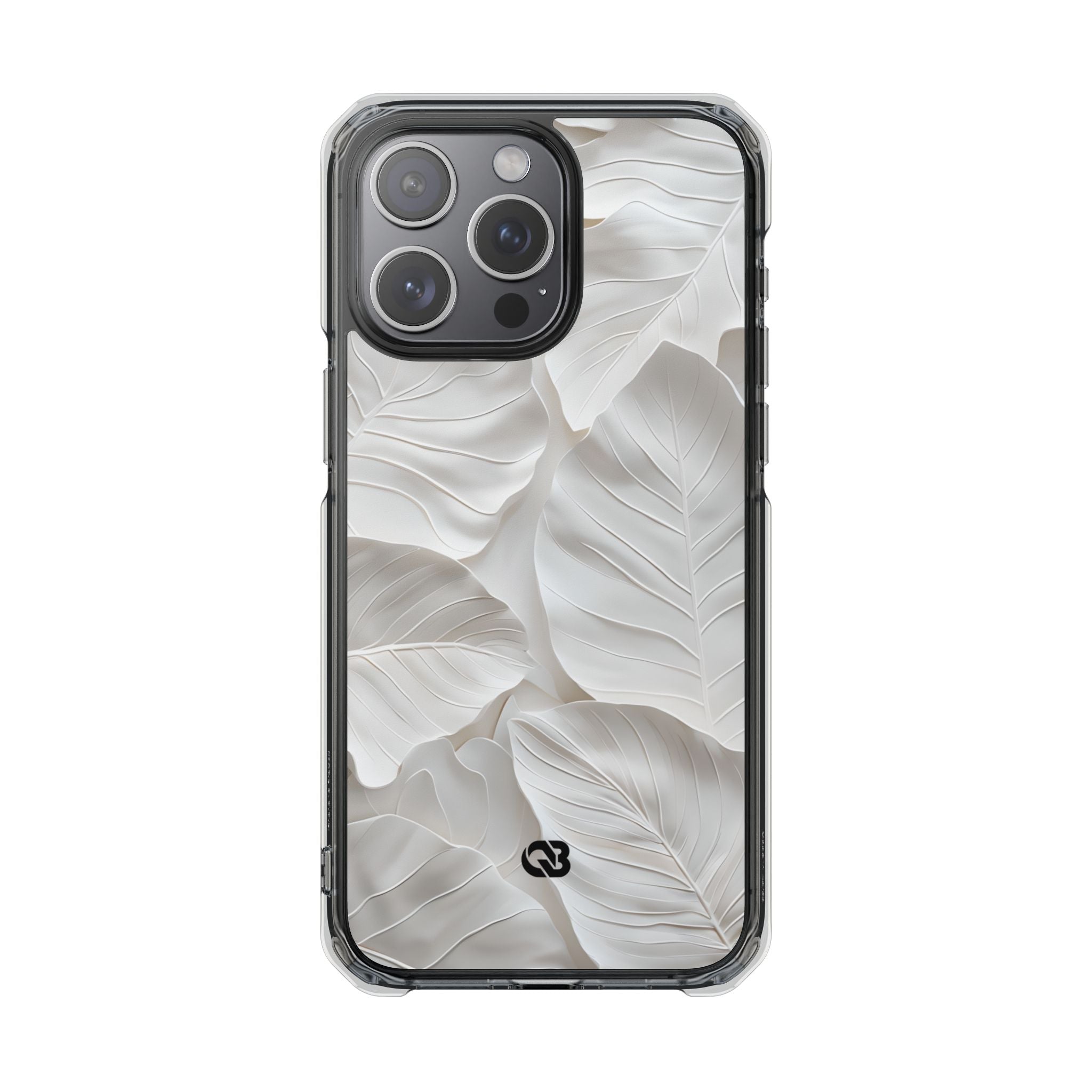 Sculpted Ivory Leaves · Impact Phone Case for iPhone · Magsafe
