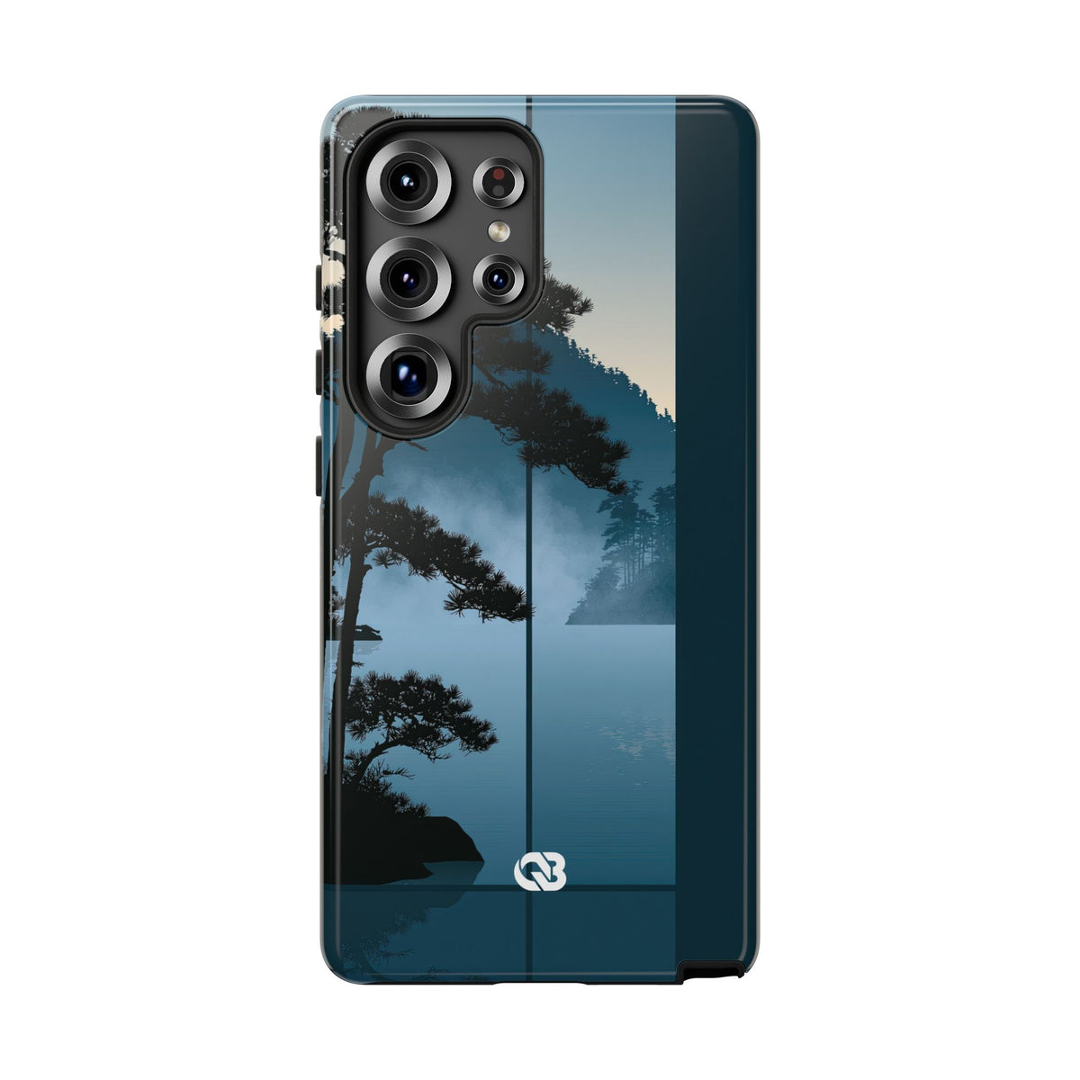 Misty Pine Horizon · Tough Phone Case for Samsung · Teal