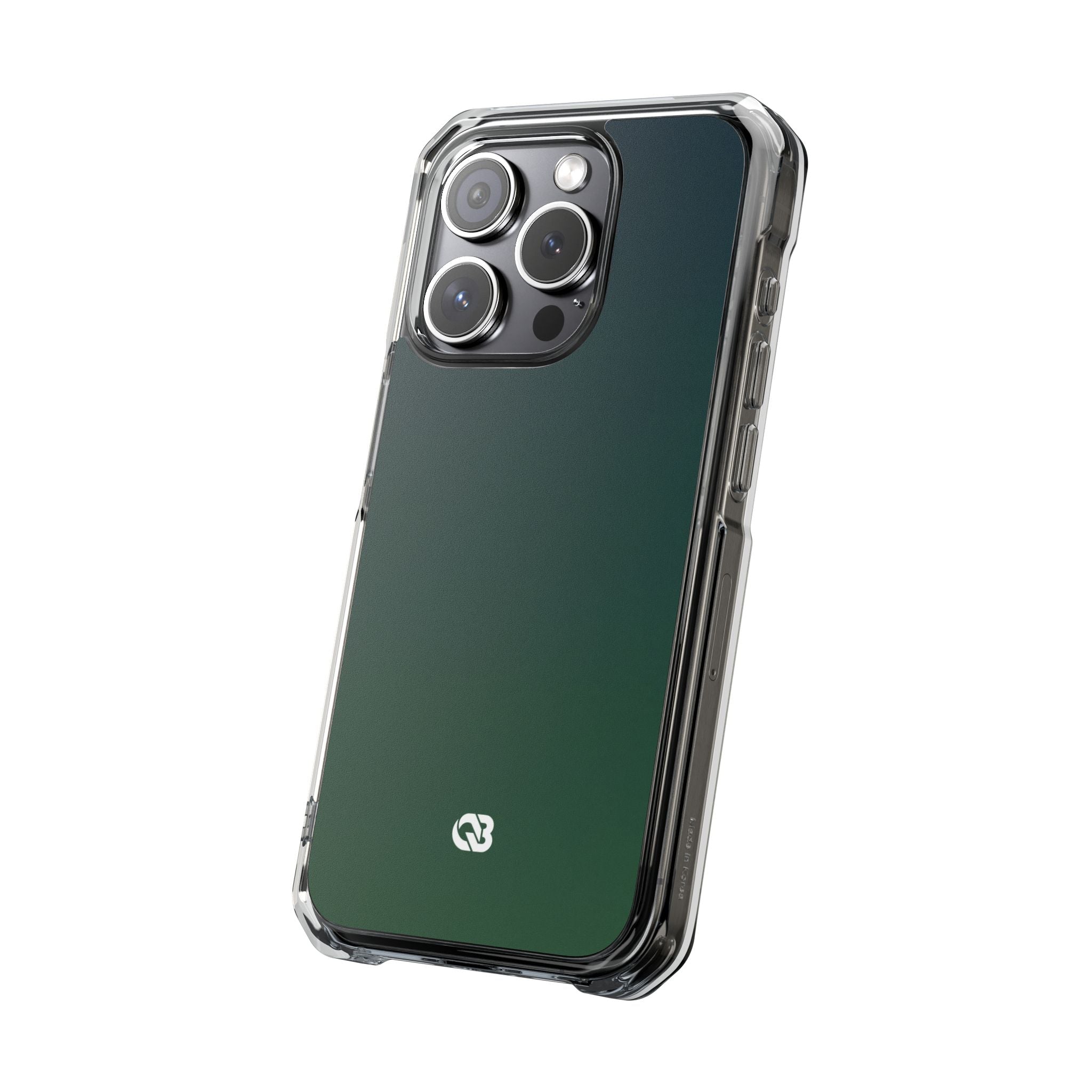 Green Impact MagSafe Phone Case for iPhone - Midnight Pine Horizon