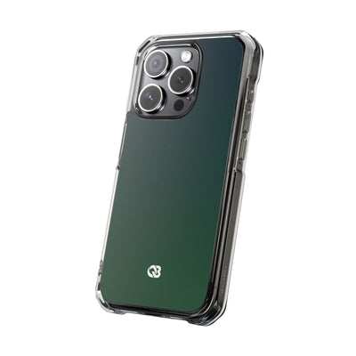 Green Impact MagSafe Phone Case for iPhone - Midnight Pine Horizon