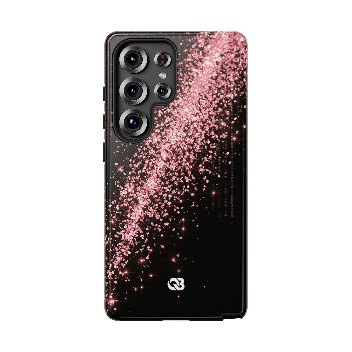 Rose Digital Cascade · Tough Phone Case for Samsung · Pink