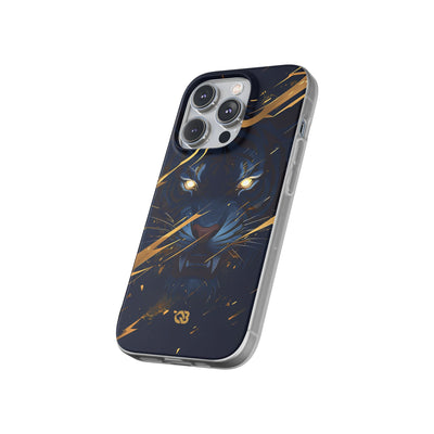 Obsidian Gold Predator · Soft Coque de téléphone pour iPhone