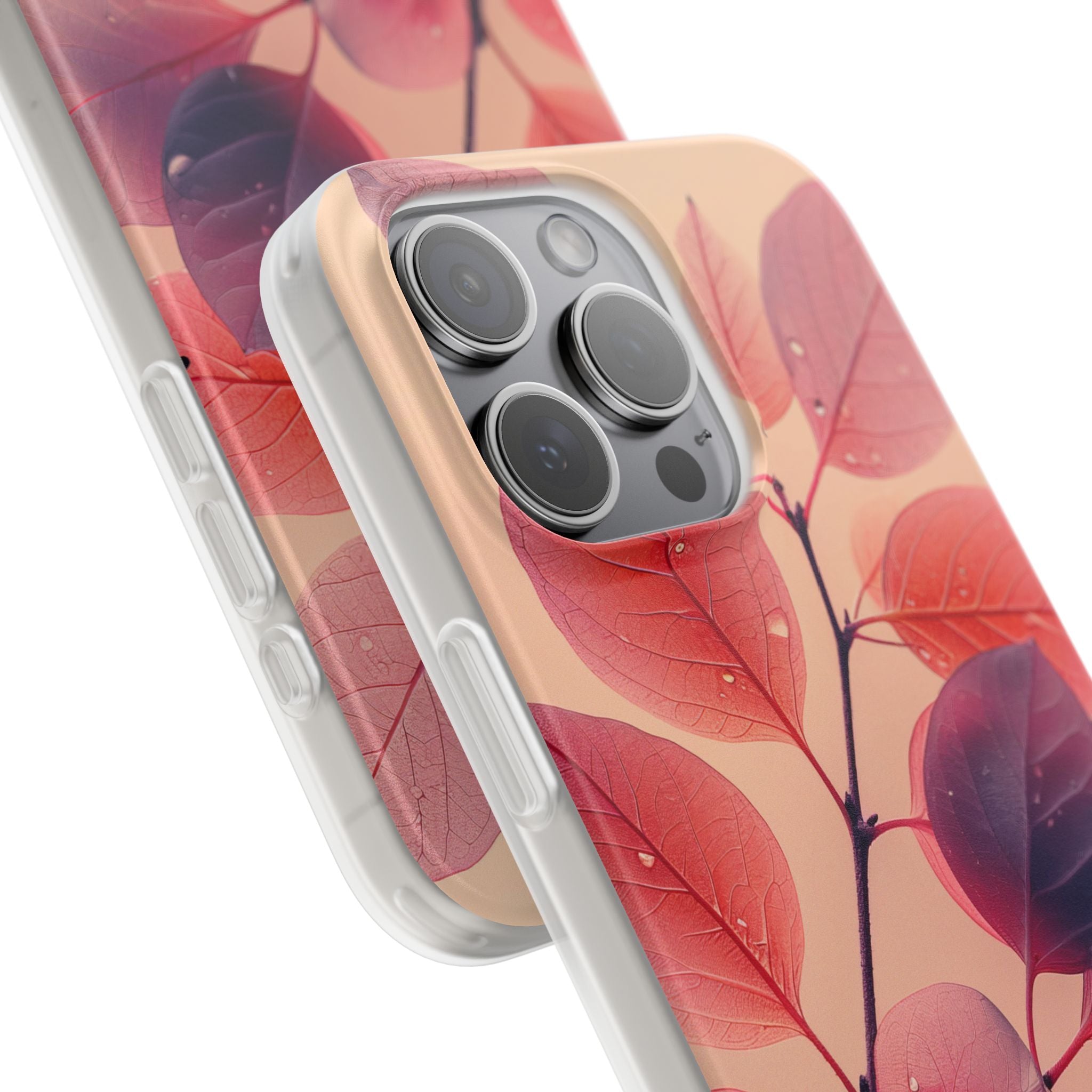 Translucent Branch iPhone 15 Pro Max Case - Soft