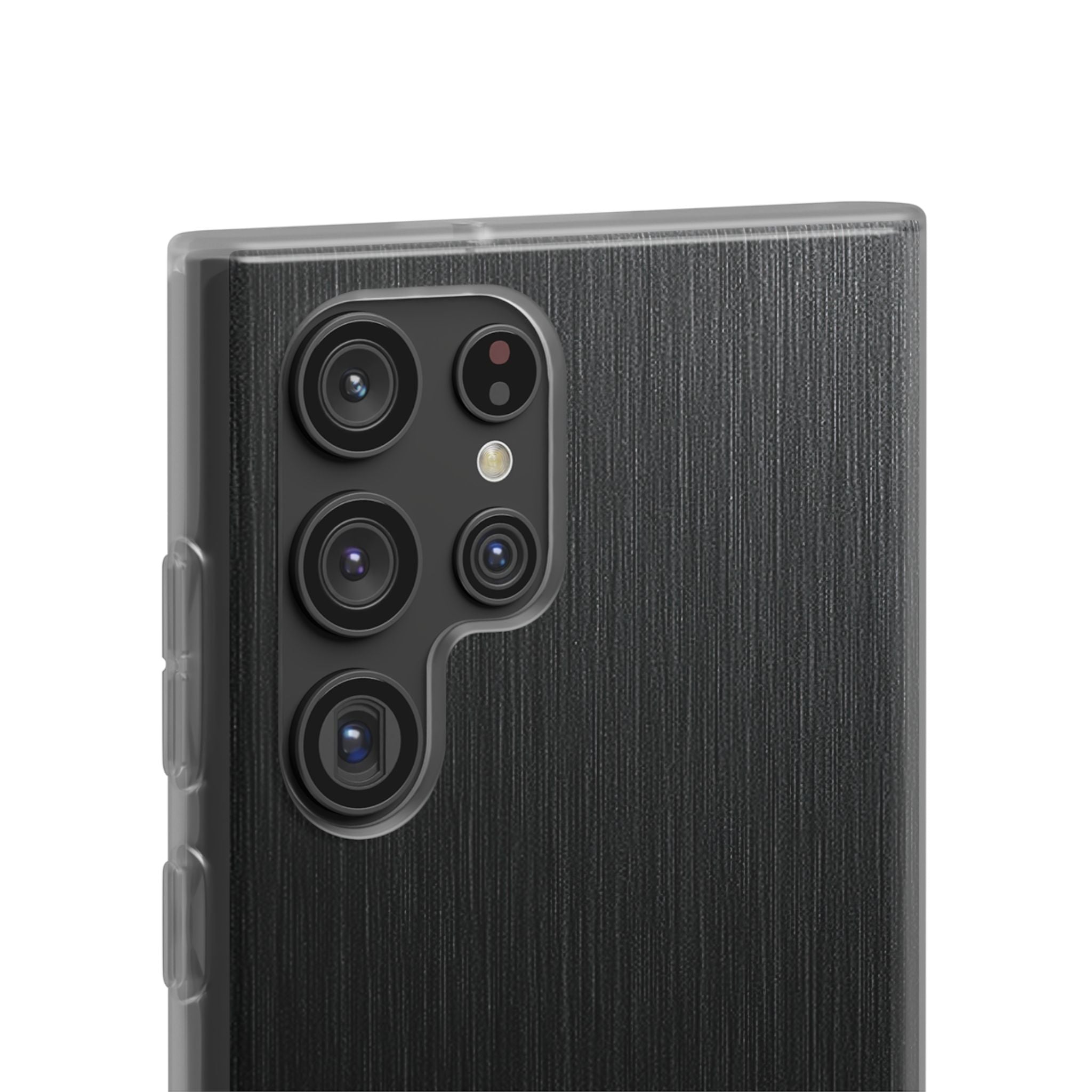 Black Lite Phone Case for Samsung - Brushed Obsidian Slate