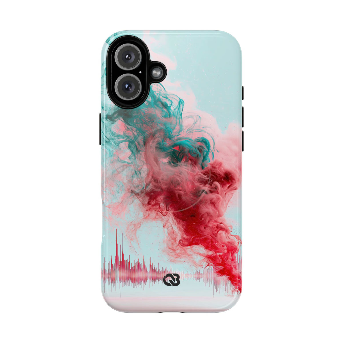 Sonic Bloom · Tough 2.0 Magnetic Phone Case for iPhone · Red