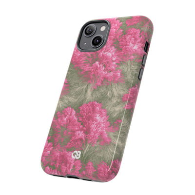Digital Blossom · Tough Phone Case for iPhone · Pink