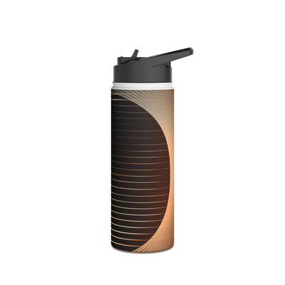 Amber Meridian · Insulated Water Bottle · Black