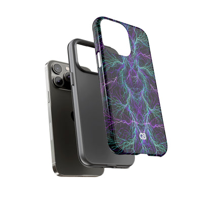 Electric Plasma Arbor · Tough Phone Case for iPhone · Purple