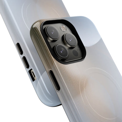 White Tough 2.0 Magsafe Phone Case for iPhone - Frosted Ribbed Sphere