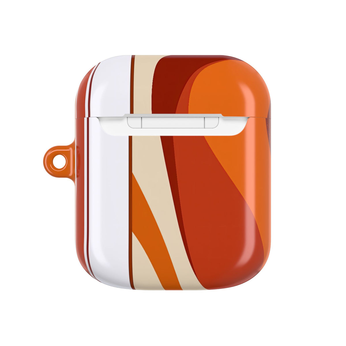 Terracotta Strata · Hard Case for AirPods & AirPods Pro · Orange