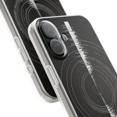 Black Lite Phone Case for iPhone - Obsidian Orbital Signal