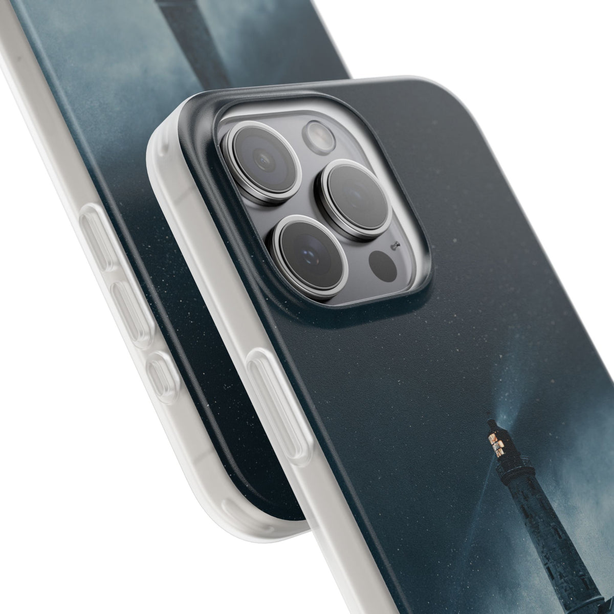Nordic Coastal Beacon · Lite Phone Case for iPhone ·  Blue