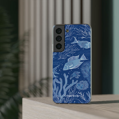 Navy Scale Reef Samsung S22 - Soft