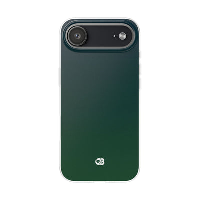 Green Lite Phone Case for iPhone - Midnight Pine Horizon
